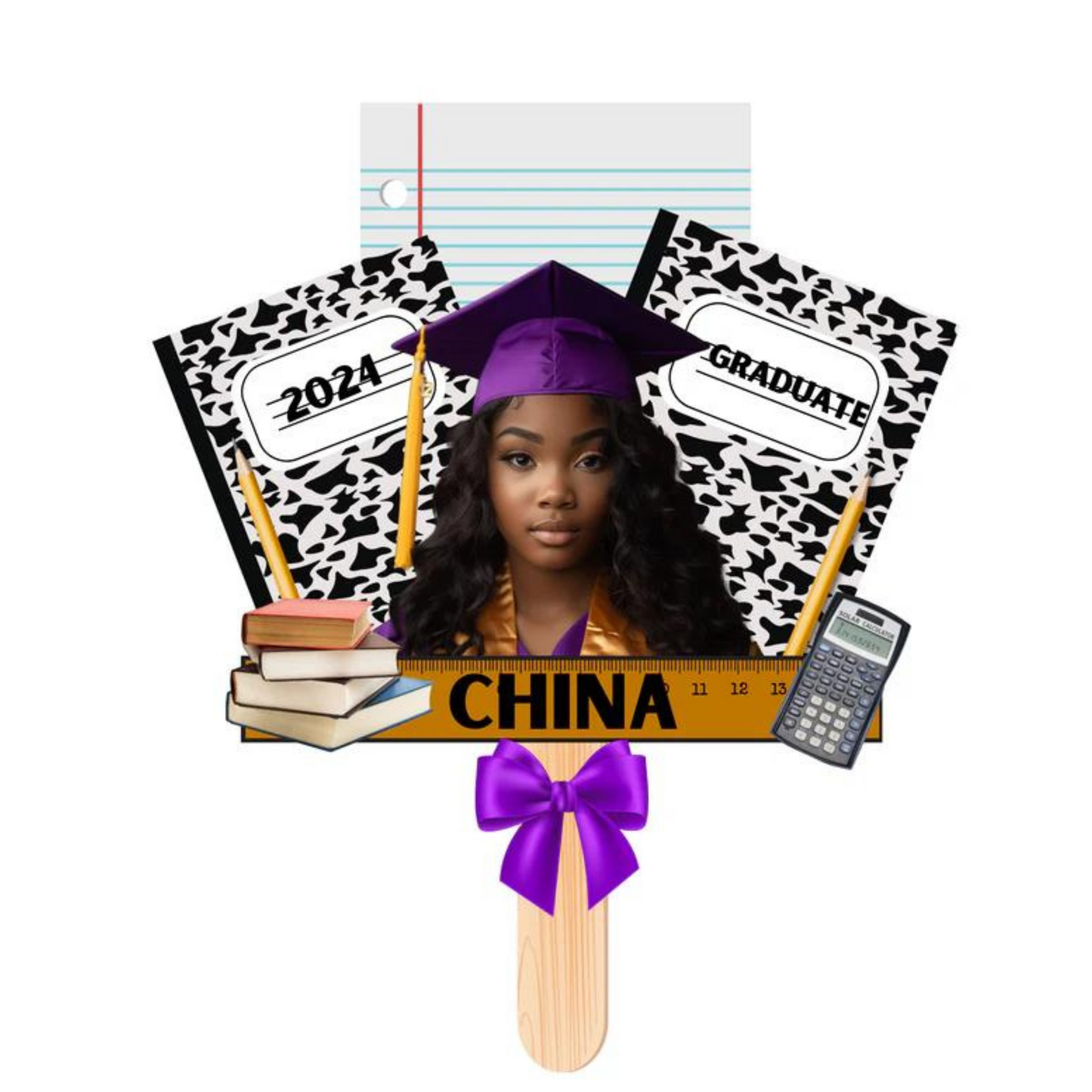 Grad Fan Template Bundle (Canva)