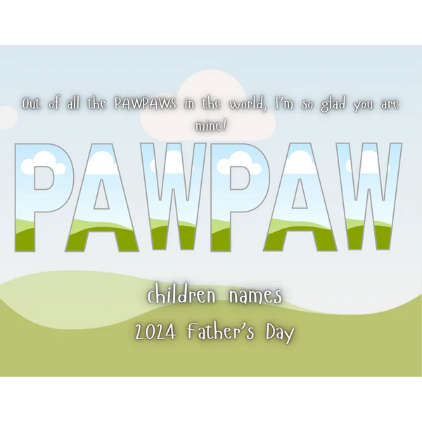 Father’s Day Editable Frame Templates (Canva)