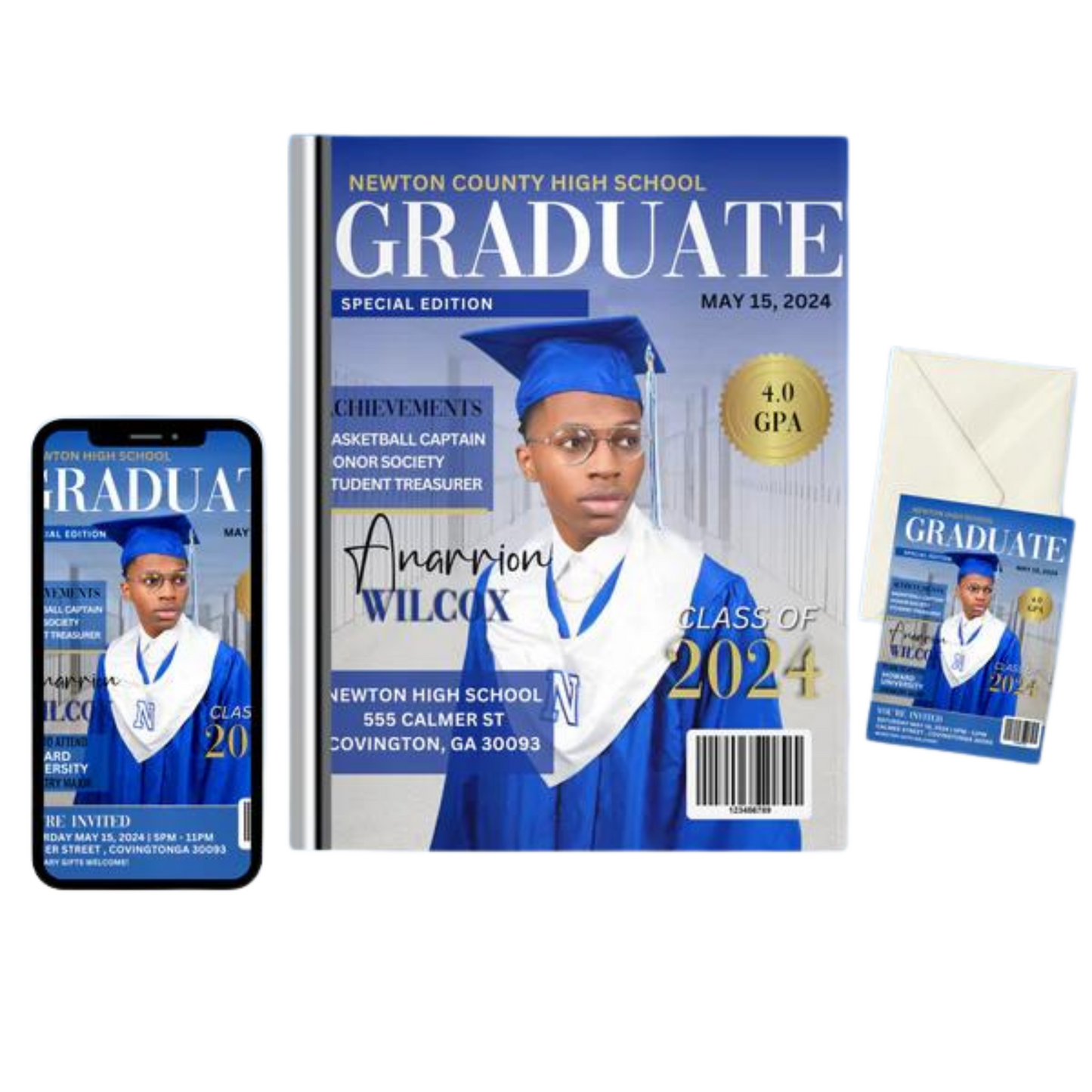 Graduation Invitation (Digital)