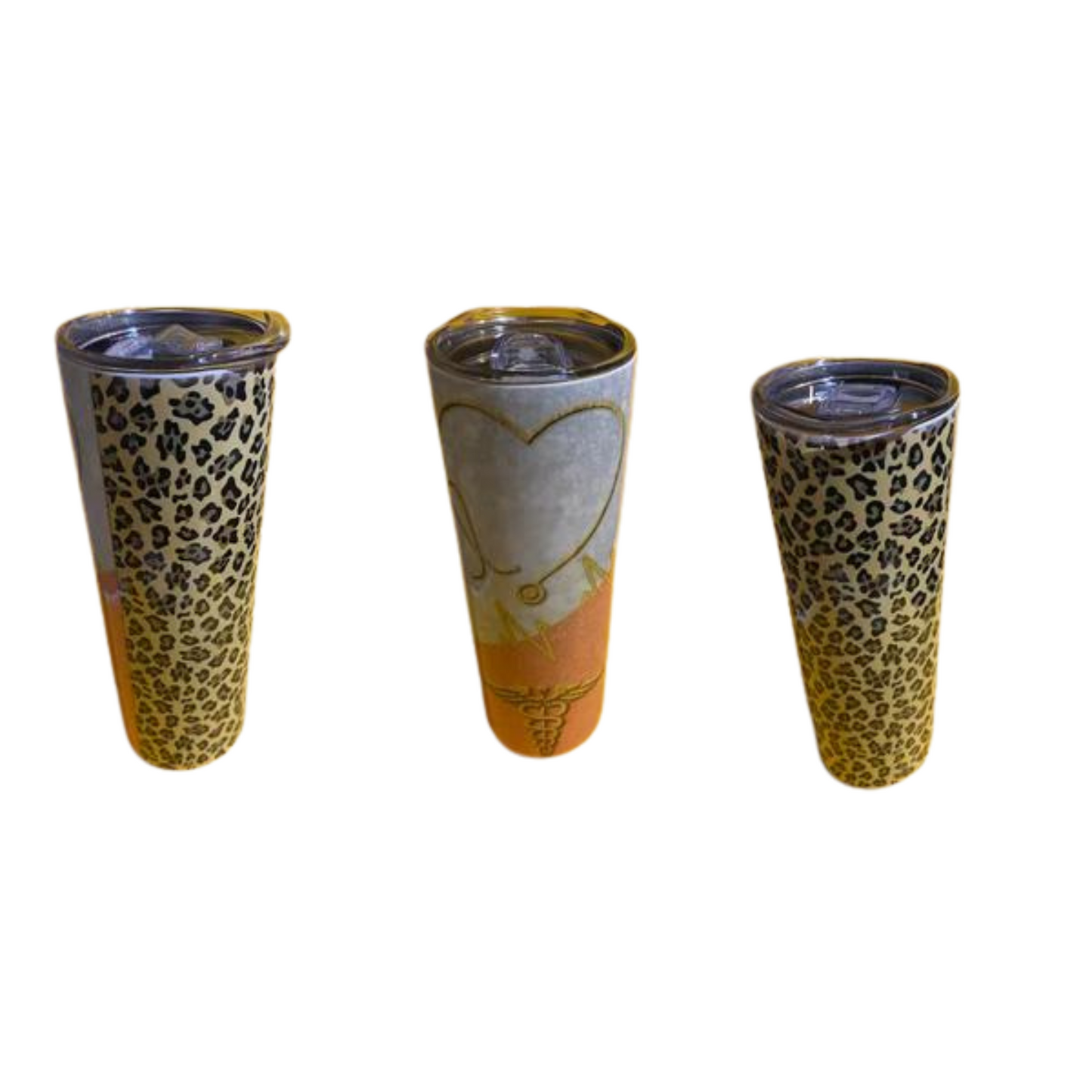 Custom Skinny 20oz Tumbler with Straw