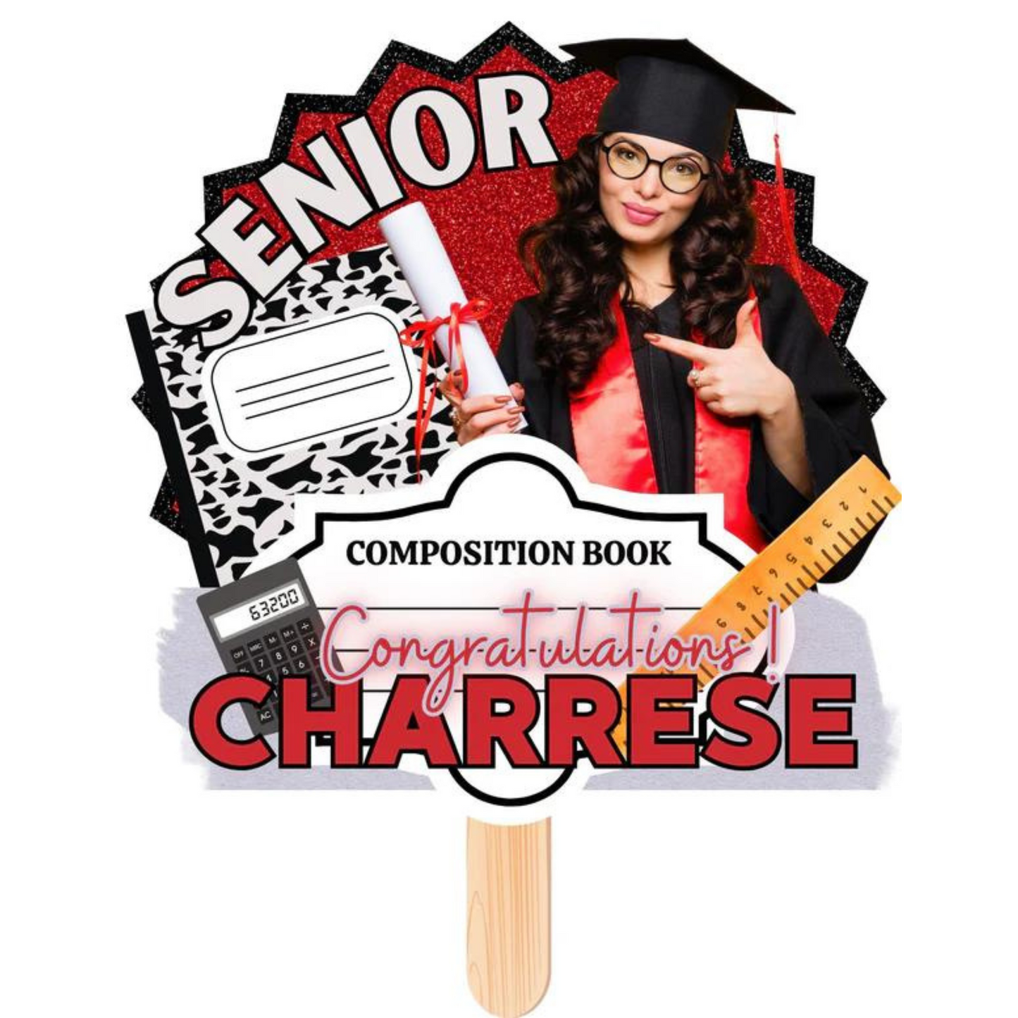 Graduation Editable Fan Template (Canva)
