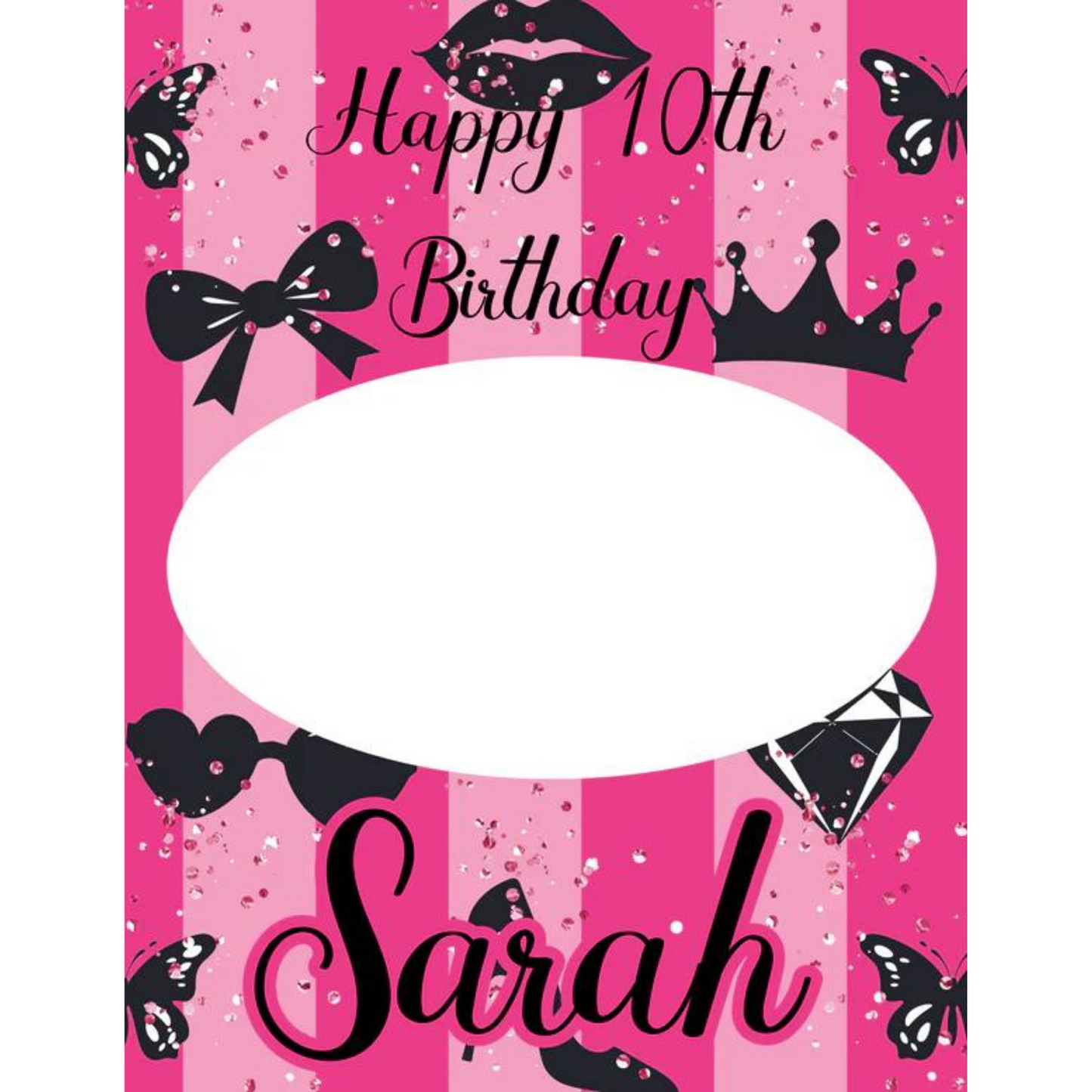 Barbie Editable Gift Box Template & Design (Canva)