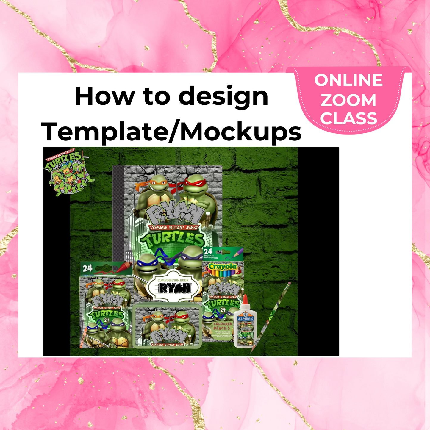 Back-to-School Template Design & Mockup Masterclass using Canva Replay