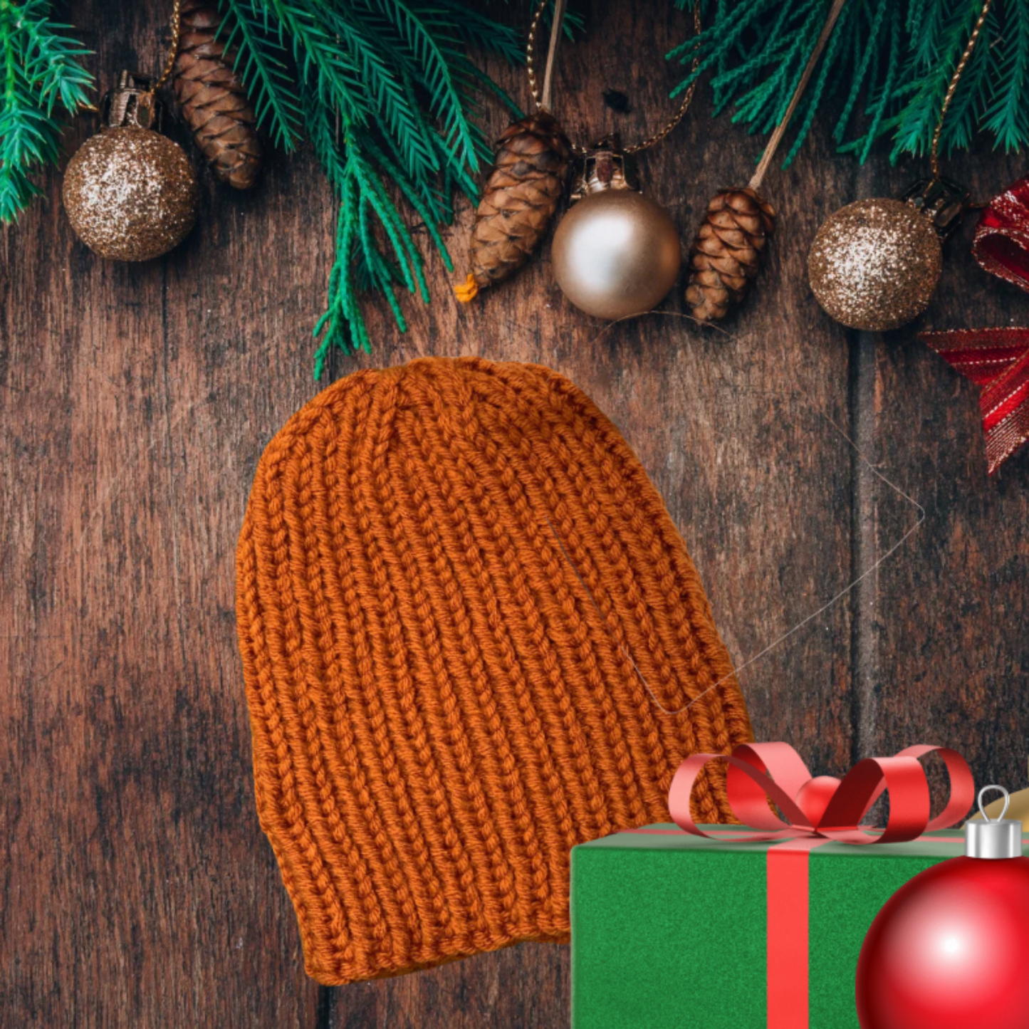 Unisex Hand Knit Beanie,