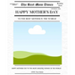 Newspaper Frame/Card Mother’s & Father’s Day Editable Template (Canva)