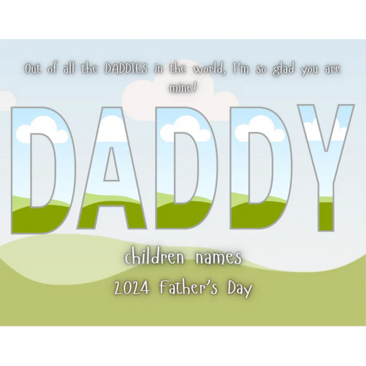 Father’s Day Daddy Frame