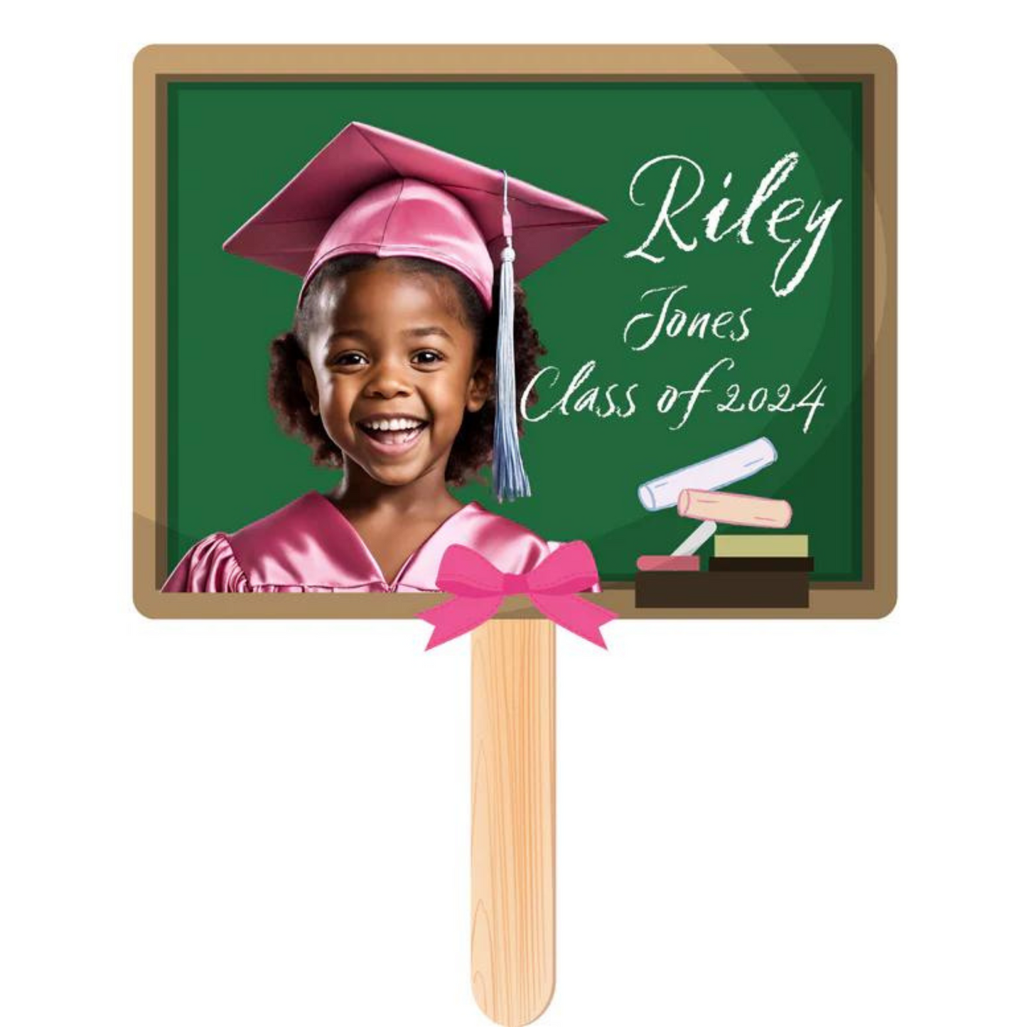 Kids Graduation Editable Fans & Shirts Template (Canva)