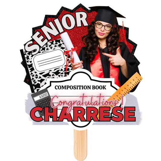 Graduation Editable Fan Template (Canva)