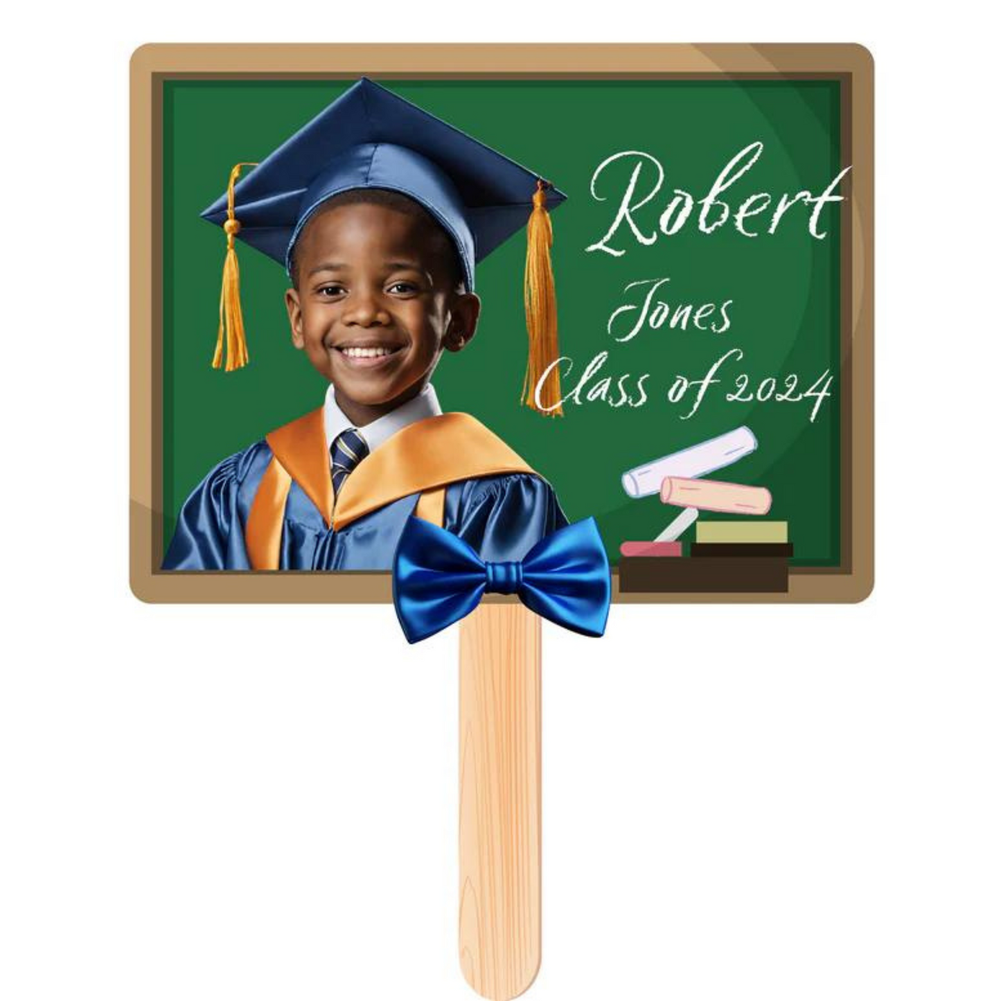 Kids Graduation Editable Fans & Shirts Template (Canva)