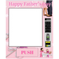Father's Day Editable Bundle Vending Machine Template & Design (Canva)